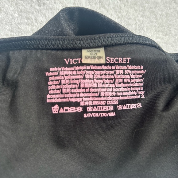 Victoria's Secret Black Bikini Bottom with Rhinestones - Picture 3 of 4